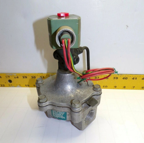 ASCO 1" PNEUMATIC SOLENOID VALVE 120 VAC COIL 15.1 WATT 8215G99Q