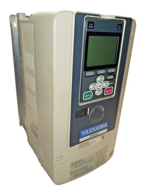 YASKAWA AC VARIABLE FREQUENCY DRIVE 5 HP 480 VAC 3 PHASE CIPR-GA80U4009ABMA