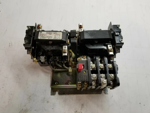 GE NEMA SIZE 1 REVERSING MOTOR STARTER 120 VAC COIL 27 AMPS 10 HP CR309C0***ADFC