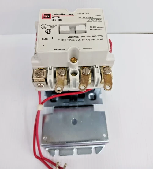 New Cutler Hammer Size 1 Contactor / Starter 208v Coil 10 HP A200M1CB