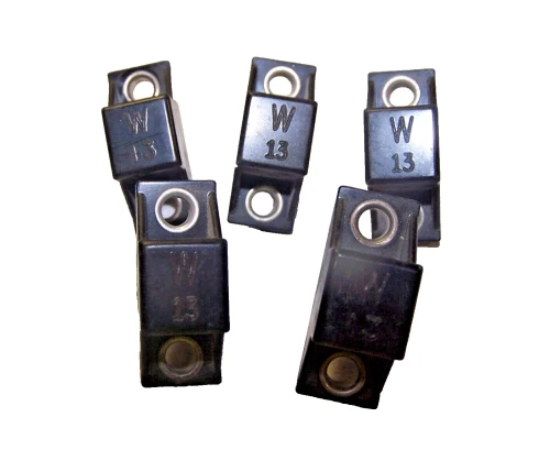5) ALLEN BRADLEY W STYLE OVERLOAD HEATER ELEMENT W13 LOT OF 5