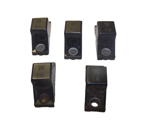 5) ALLEN BRADLEY W STYLE OVERLOAD HEATER ELEMENTS W16 LOT OF 5