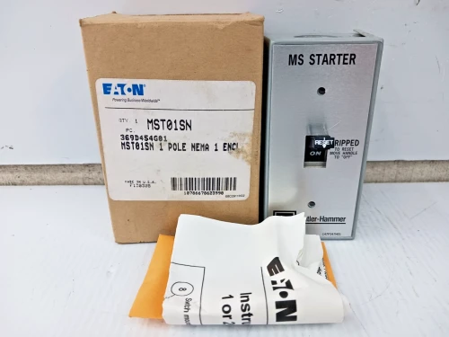 NEW EATON / CUTLER HAMMER ONE-POLE MOTOR STARTER 1 HP 115-277 VAC MST01SN