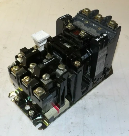 ALLEN BRADLEY 27 AMP 600 VAC SIZE 1 MOTOR STARTER 10 HP W/ 42185-800-01 509-B0D