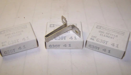 3) NEW TELEMECANIQUE G30T41 OVERLOAD HEATER ELEMENT LOT OF 3