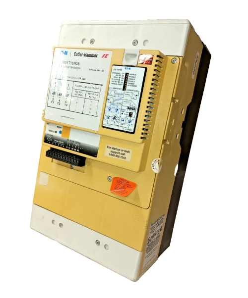 Eaton Soft Starter 3-Phase 180 FLA 600 VAC 24 VDC Control S801T18N3S