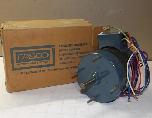 NEW FASCO 1/12 HP BLOWER MOTOR 115/230 VAC 1Ø 1550 RPM TEAO CCW MODEL D115