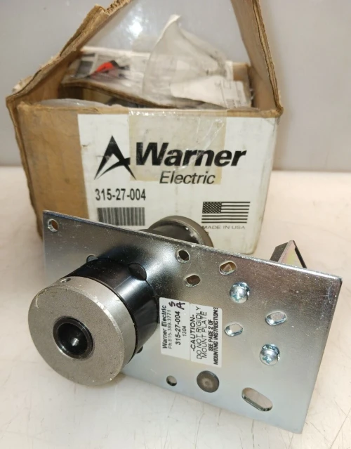NEW WARNER 315-27-004 STANDARD WRAP SPRING CLUTCH BRAKE 12 VDC 12mm BORE