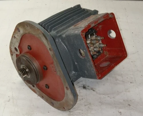 EBERHARD BAUER D-7300 .37 KW GEARMOTOR 460 V 3Ø 1600 RPM 1.6 RPM G73G01-10/DK74