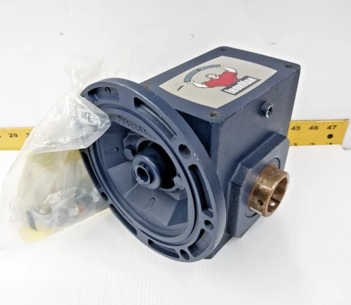 New Grove Gear Ironman 60:1 Ratio Gear Reducer 1-1/2" Bore GRG-HMQ-821-60-H1-56