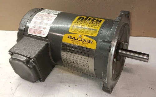 NEW BALDOR .6 HP SEVERE DUTY AC MOTOR 3-PHASE 230/460 VAC 1725 RPM 56C TENV