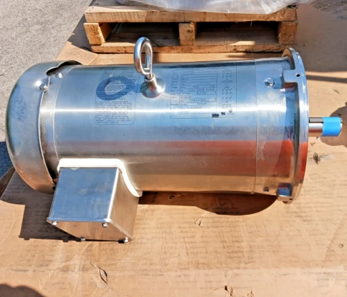 New Baldor 5 HP Ac Stainless Washdown Motor VESSWDM3615T 1750 Rpm 184TC 230/460v