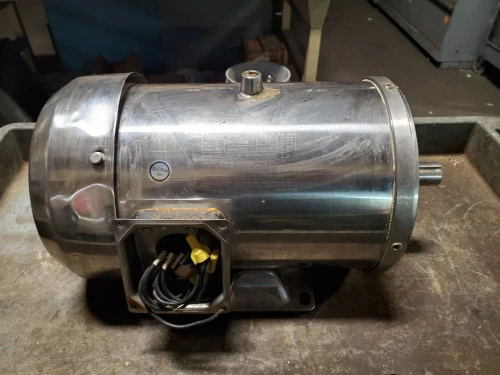 CONNEX GATOR 3 HP STAINLESS ELECTRIC MOTOR 208-230/460V 1765 RPM 182TC FRAME 3 Ø