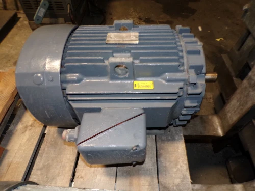GE 25 HP AC ELECTRIC MOTOR 284TS FRAME 460 VAC 1765 RPM 1-5/8" SHAFT TEFC