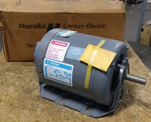 NEW CENTURY 3/4 HP AC MOTOR 460 VAC 3Ø 1725 RPM 56 FRAME DP 8-142677-01