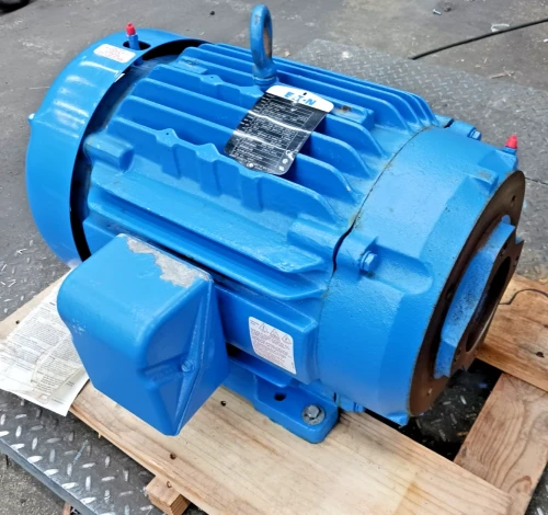 New Eaton 15 HP Ac Electric Motor 254TYZ Frame 1765 Rpm 230/460 Vac TEFC