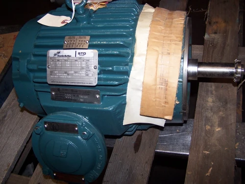 NEW RELIANCE 10 / 2.5 HP TWO SPEED AC ELECTRIC MOTOR 1750/865 RPM 460 VAC TENV