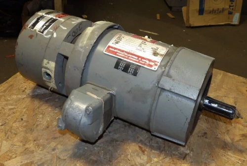 US MOTORS 1/2 HP AC BRAKE MOTOR 230/460 VAC 3Ø 1755 RPM 143TC TENF F8080-02-119