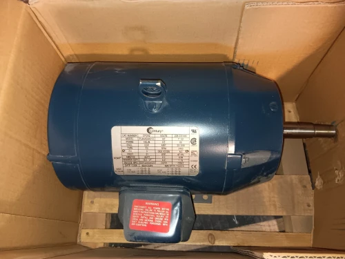 NEW CENTURY CPO42 7.5 HP AC MOTOR 208-230/460 VAC 3Ø 3490 RPM 184JM FRAME ODP