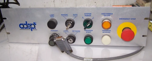 ADEPT VFP CATEGORY 1 ROBOTIC PLC CONTROL PANEL OPERATOR PART # 30332-00385