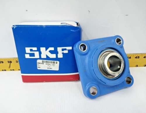 New SKF Square Flanged Ball Bearing 1-1/4" ID F4BC 104-TPZM