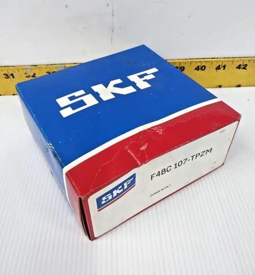 New Sealed SKF Square 4-Bolt Flanged Mount Bearing 1-1/4" Bore F4BC 107-TPZM