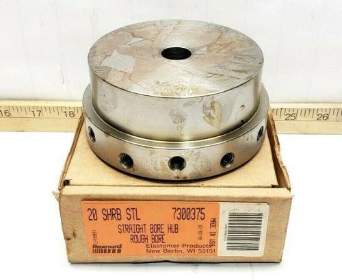 NEW REXNORD STRAIGHT BORE HUB ROUGH BORE 20 SHRB STL 7300375