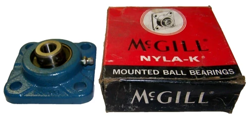 NEW MCGILL F4-03 FLANGE MOUNT W/ MB25-1/2 BALL BEARING INSERT