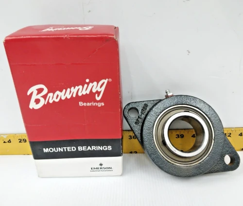 New Browning Flange Mount Bearing 1-3/4" Bore VF2S-128