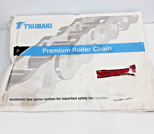 New Tsubaki RS-100 RIV 10' Ft Roller Chain 1-1/4" Pitch 3/4" Roller 3/4" ID
