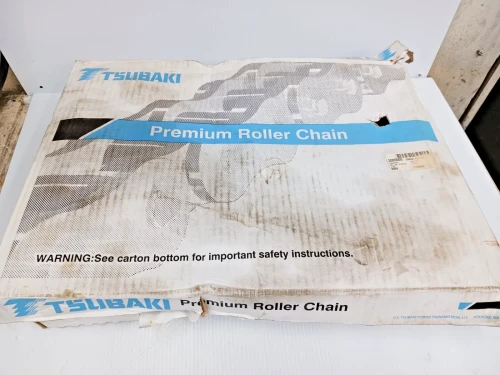 New Tsubaki RS-120 RIV 10' Ft Roller Chain 1-1/2" Pitch 7/8" Roller 1" ID 120T