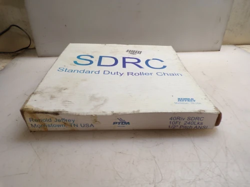 NEW RENOLD JEFFREY 40RIV SDRC ROLLER CHAIN 10FT 240 LINK 1/2" PITCH