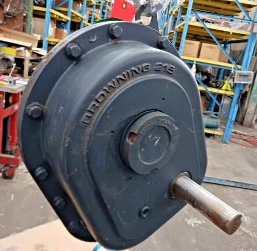 Browning 215SMTP25 Shaft Mounted Speed Reducer 24.85:1 Ratio **Rebuilt