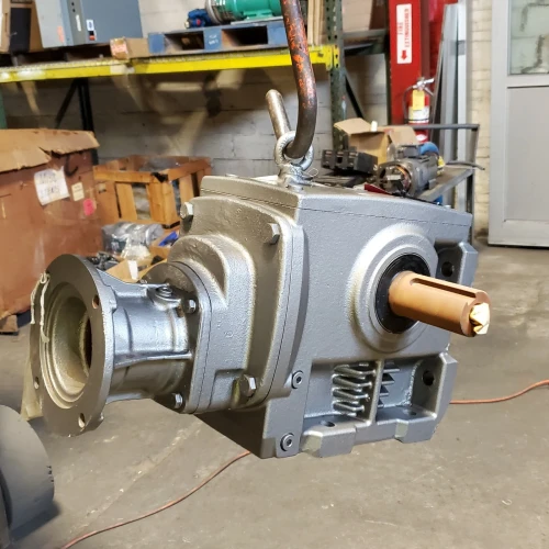 NEW NORD 660.60:1 RATIO GEAR REDUCER 12455 TORQUE RIGHT ANGLE 56C FRAME