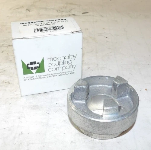 NEW MAGNALOY MODEL 100 FLEXIBLE DRIVE COUPLING 1-1/8" X 5/16" SPEC M10010410S