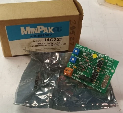NEW RELIANCE MINPAK PLUS VARIABLE SPEED DRIVE PRESET SPEED INTERFACE KIT 14C222