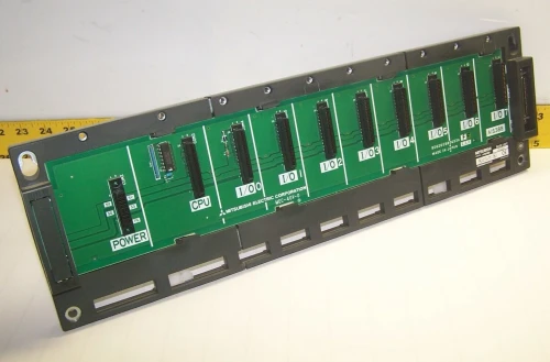 MITSUBISHI 8 SLOT I/O EXTENSION RACK BASE UNIT A1S38B