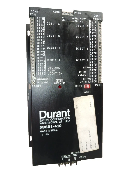 EATON DURANT CONVERTER SERIAL 20MA TO PARALLEL BCD 58801-410