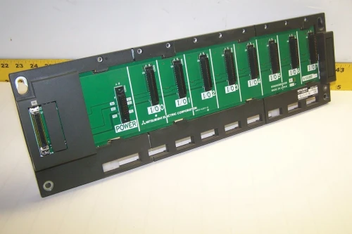 MITSUBISHI 8 SLOT I/O EXTENSION RACK BASE UNIT A1S68B-S1