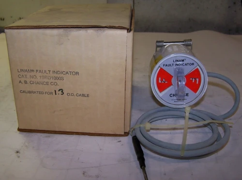 NEW AB CHANCE LINAM FAULT INDICATOR CALIBRATED FOR 1.3 OD CABLE 1SRD1000S