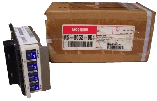 NEW MODICON OUTPUT MODULE 10-48 VDC AS-B552-001