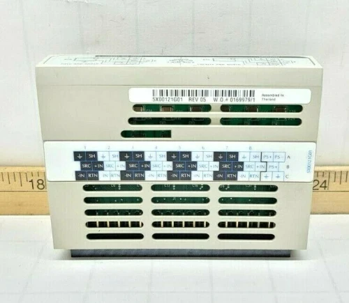 EMERSON OVATION 8 CHANNEL RTD INPUT MODULE 5X00121G01 REV. 05