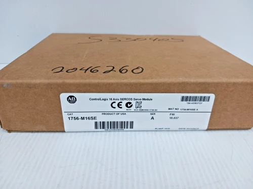 New Sealed Allen Bradley 1756-M16SE/A Contrologix 16 Axis Servo Module 15.037