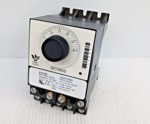 New Eagle Signal BRE4A6 Timer 120 Vac 30 Second