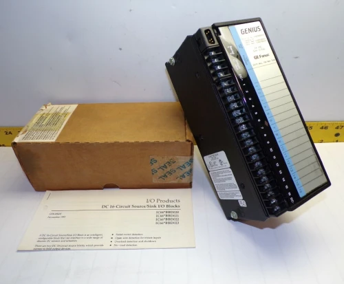 NEW GE FANUC DC 16-CIRCUIT I/O BLOCK IC660BBD023 / IC660EBD021N / IC660TBD023K