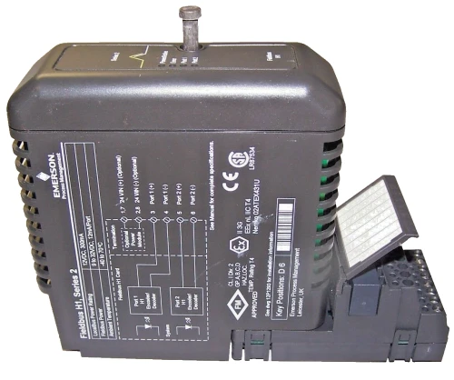 Emerson Fisher-Rosemount Deltav Fieldbus H1 Module W/Terminal Block KJ3242X1-BA1