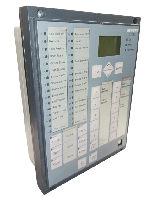Siemens 7SC80 Controller With C53207-A377-B125-1