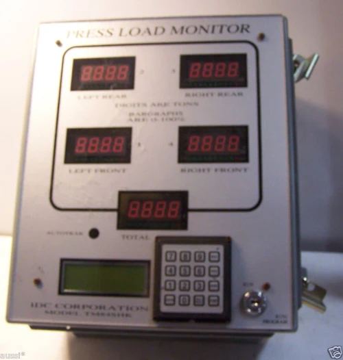 IDC MODEL TM84SHK PRESS LOAD MONITOR TM84-R-EK-4SC