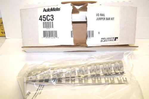 7) NEW RELIANCE AUTOMATE 45C3 I/O RAIL JUMPER BAR KIT 4 PIECES PER BOX LOT OF 7