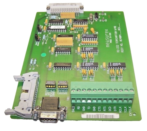 Honeywell Measurex Termination Circuit Board RS-232 / 05400400 W/AB REV B